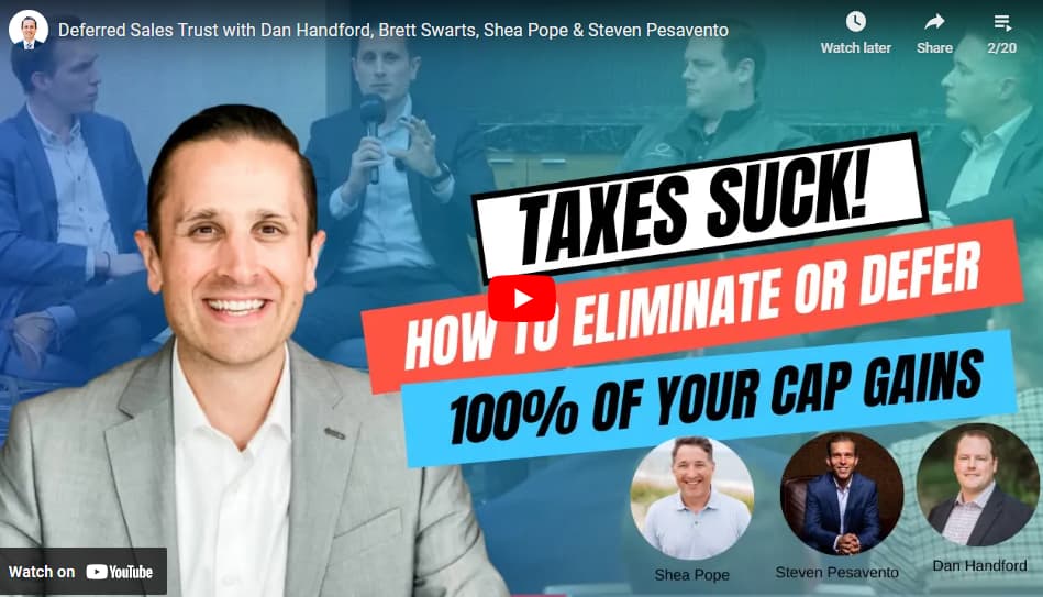 deferred sales trust with Brett Swarts
