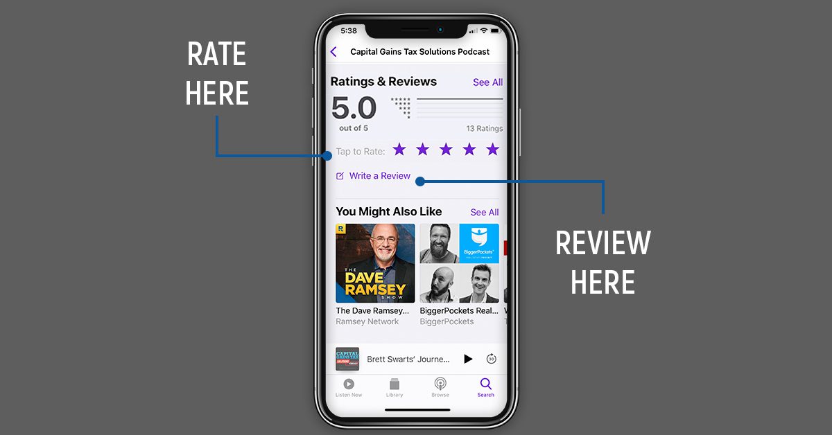 How To Subscribe & Rate Our Podcast “5-stars” On iTunes