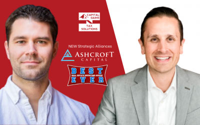 Press Release: Capital Gains Tax Solutions Welcomes Ashcroft Capital to their Network of Strategic Alliances Press Release: Capital Gains Tax Solutions Welcomes Ashcroft Capital to their Network of Strategic Alliances