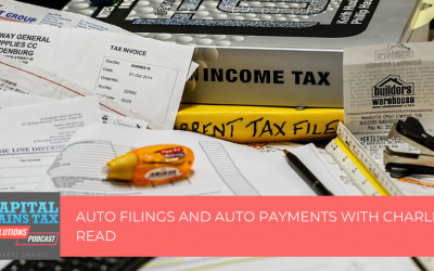Auto Filings and Auto Payments with Charles Read