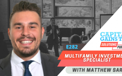 Multifamily Investment Specialist with Matthew Sarro