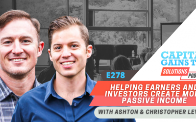 Helping Earners and Investors Create More Passive Income Through Multifamily Real Estate Investments with Ashton and Christopher Levarek Helping Earners and Investors Create More Passive Income Through Multifamily Real Estate Investments with Ashton and Christopher Levarek