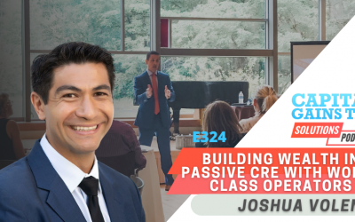 Building Wealth In Passive CRE with World Class Operators with Joshua