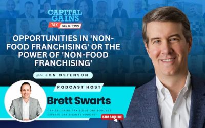 Opportunities in ‘Non-Food Franchising’ or The Power of ‘Non-Food Franchising’ with Jon Ostenson