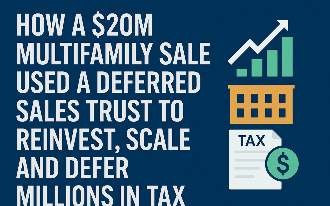 How a M Multifamily Sale Used a Deferred Sales Trust to Reinvest, Scale, and Defer Millions in Tax