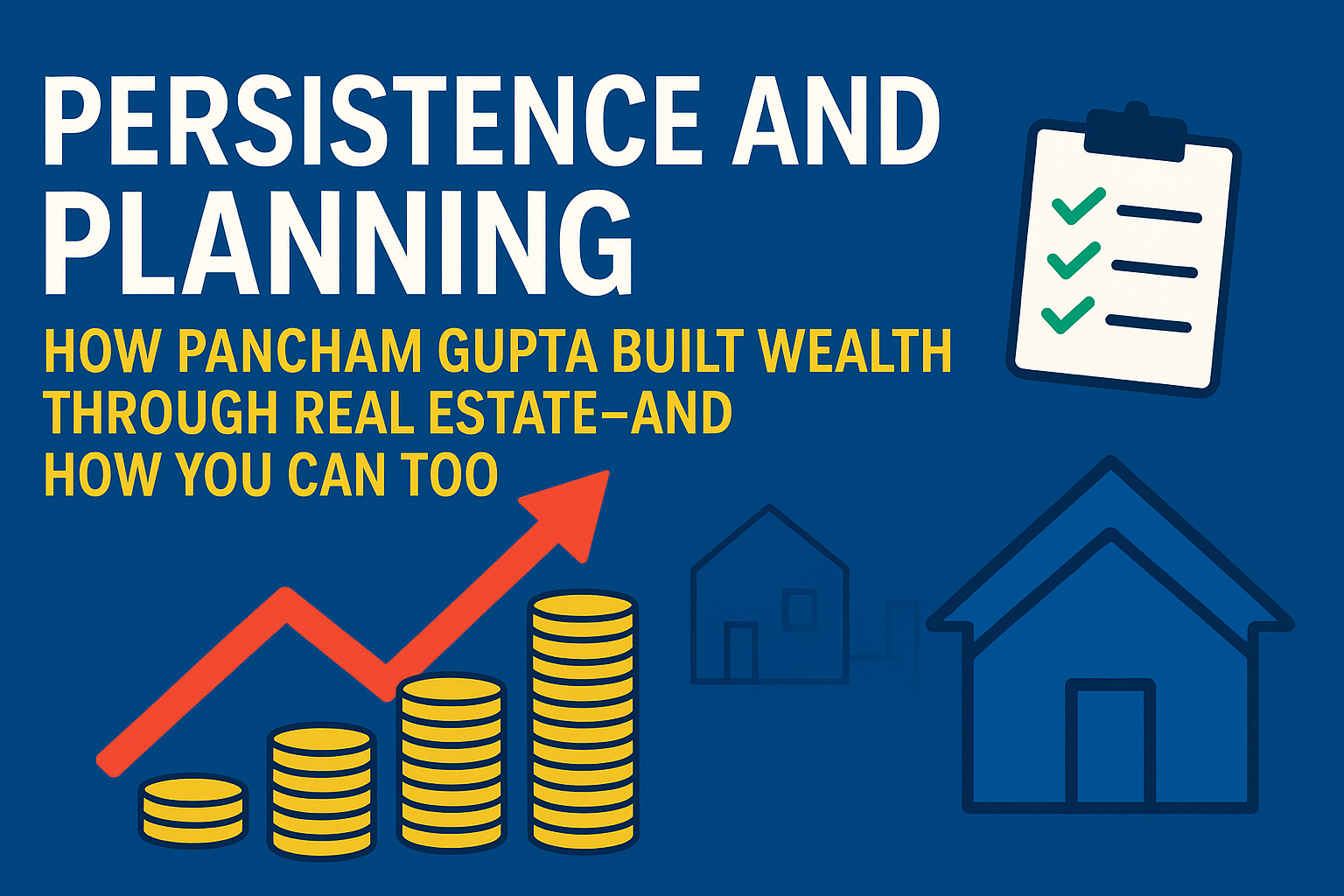 Persistence and Planning: How Pancham Gupta Built Wealth Through Real Estate—and How You Can Too