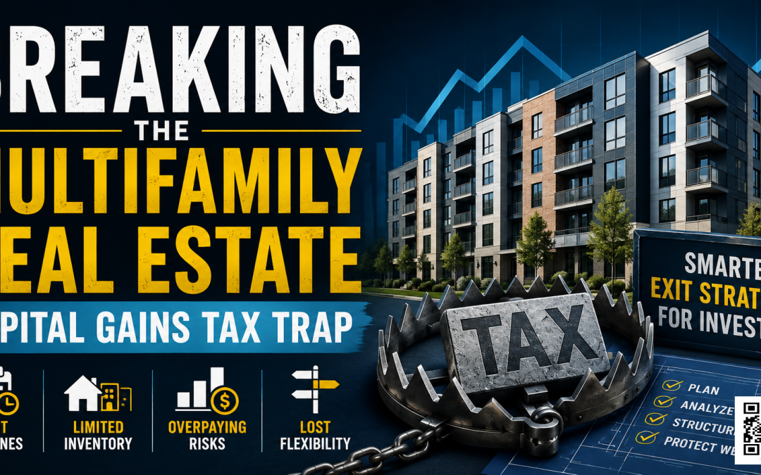 Breaking the Multifamily Real Estate Capital Gains Tax Trap: Smarter Exit Strategies for Investors