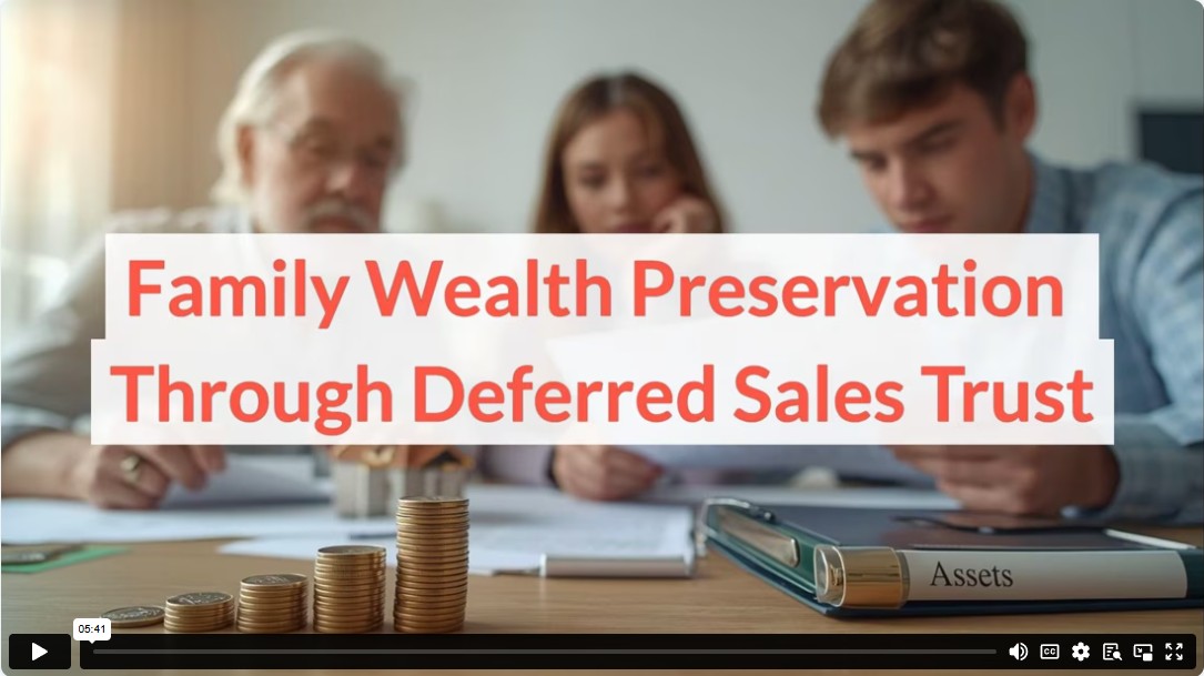 Family Wealth Preservation Through Deferred Sales Trust