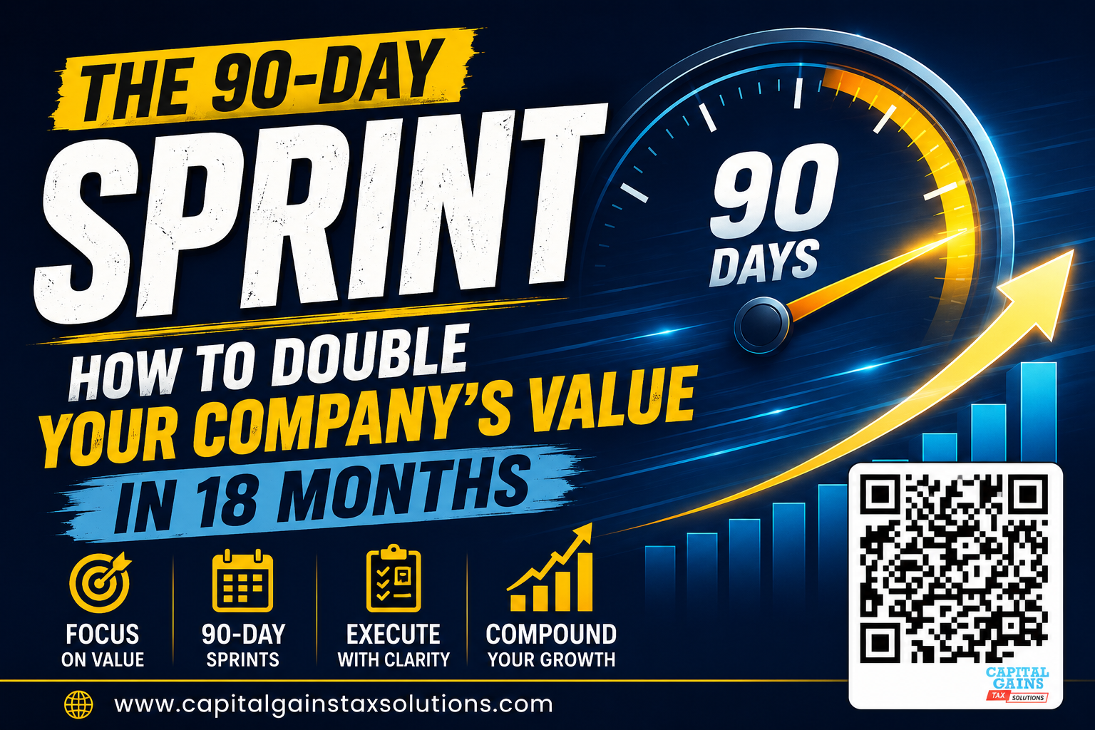 The 90-Day Sprint: How to Double Your Company’s Value in 18 Months