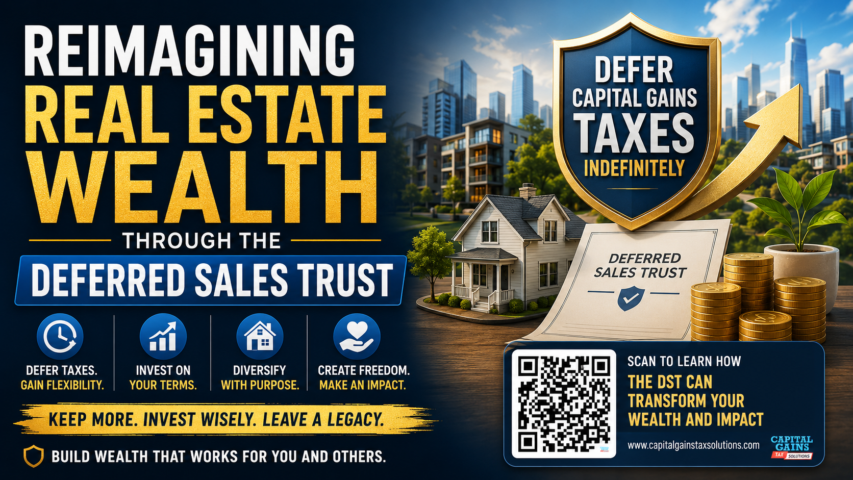 Reimagining Real Estate Wealth: How the Deferred Sales Trust Empowers Smart Investors to Create Lasting Impact