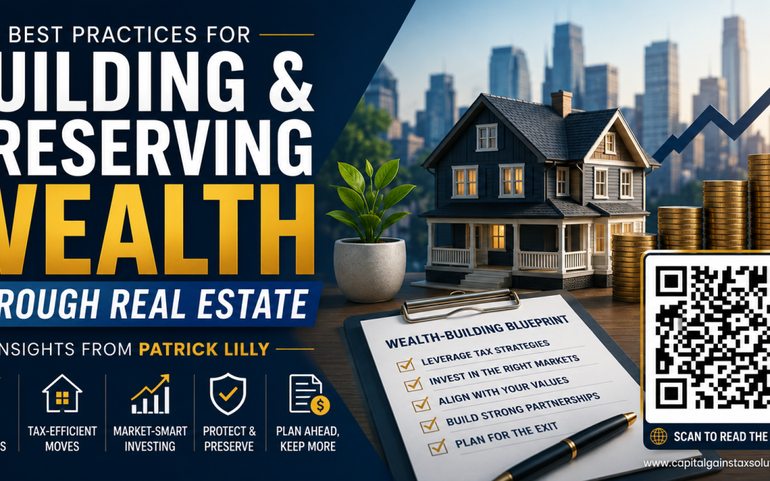 Best Practices for Building and Preserving Wealth Through Real Estate: Insights from Patrick Lilly