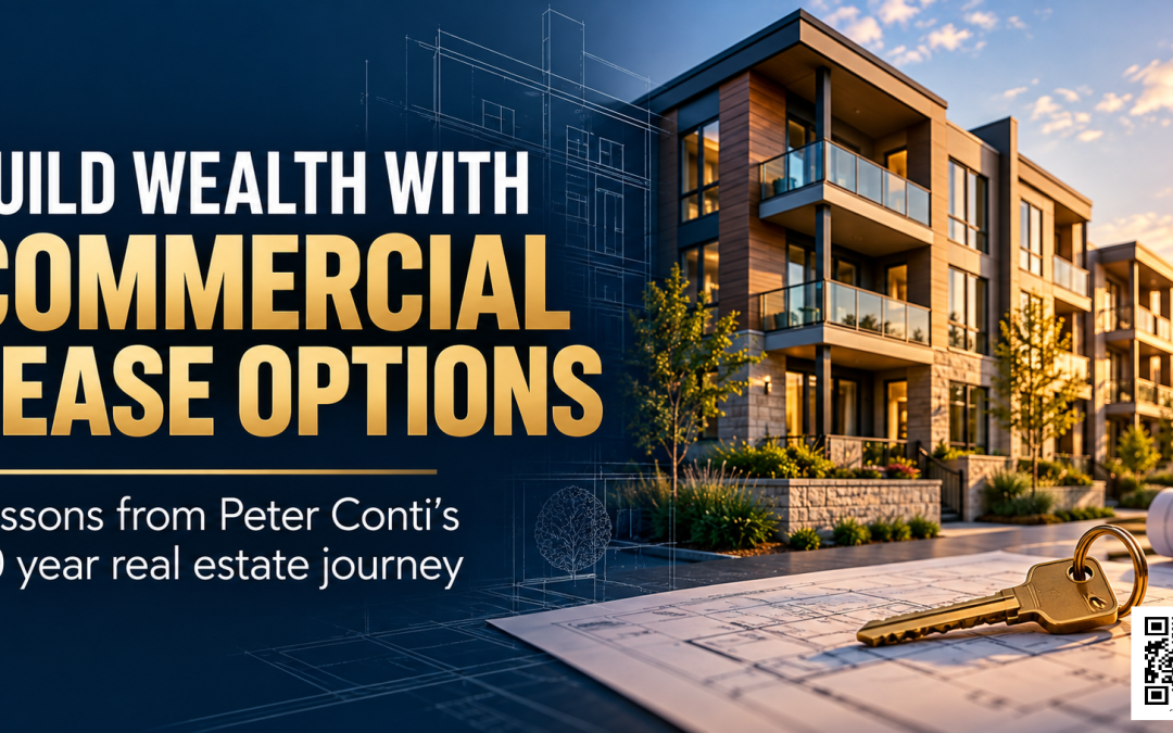 Creating Wealth Through Commercial Lease Options: Lessons From Peter Conti’s 30 Year Real Estate Journey