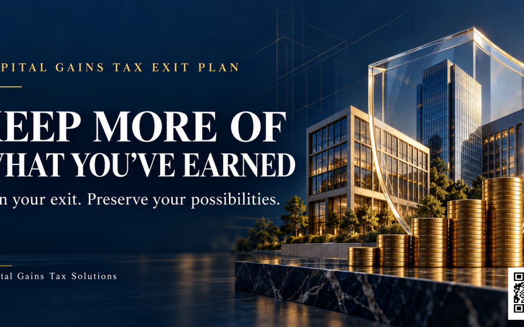 Building a Capital Gains Tax Exit Plan: How to Keep More of What You’ve Earned